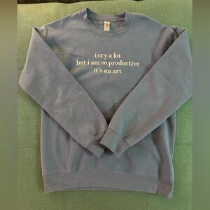 Taylor Swift Lyrics Crewneck